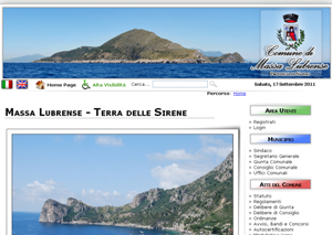 Sito Web Istituzionale - Comune di Massa Lubrense - Alastyn S.r.l.