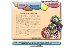 Sito Web Vetrina - Toppe Personalizzate - Alastyn S.r.l.